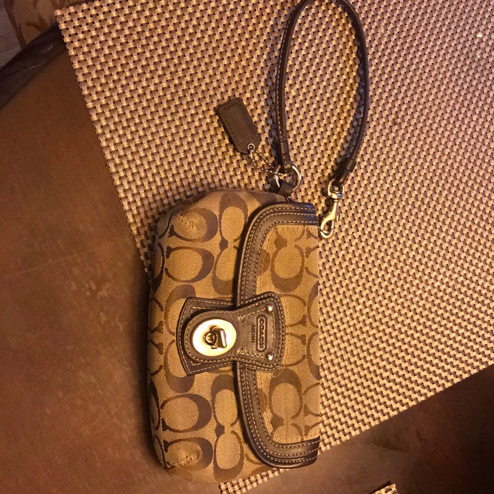 Coach wristlet